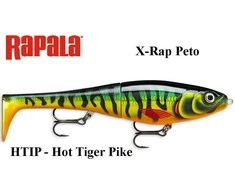 Vobleris Rapala X-Rap Peto HTIP - Hot Tiger Pike