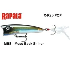 Vobleris Rapala X-Rap Pop XRP Moss Back Shiner