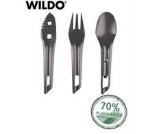 Wildo Ocys Turistinių stalo Įrankių Rinkinys Pilkas