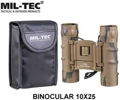 Žiūronai Mil-Tec žiūronas Gen II 10x25 Desert