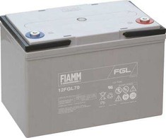 10 metų Fiamm švino akumuliatorius 12 V / 70 Ah