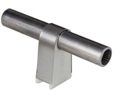 2Click Aps Vamzdžių laikiklis 2 CLICK ø15x30 mm aukščio, skirtas ø15 mm vamzdžiams. 30 mm atstumas iki sienos.