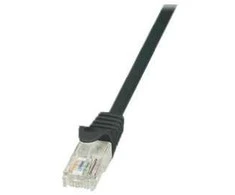 LOGILINK CP2033U LOGILINK - Patchcord Cat.6 U/UTP EconLine 1,00 m juoda