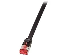 LogiLink Pečkordo butas U / FTP 6 kat., 3m, juoda (CF2063S)
