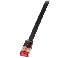 LogiLink Pečkordo butas U / FTP 6 kat., 2m, juoda (CF2053S)