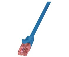 LOGILINK CQ3076S LOGILINK - Komutacinis kabelis Cat.6A 10G S/FTP PIMF PrimeLine mėlynas 5m