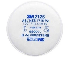 3M 2125, kietųjų dalelių filtras, 2 vnt., P2