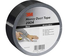 3M Scotch® Canvas lipni juosta 2904, sunki sidabrinė, 48 mm x 50 m, 24 ritinėliai dėžutėje