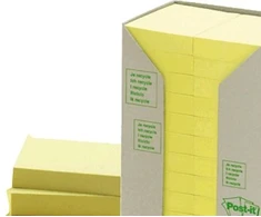 3M 653-1T, Geltonas, 38 mm, 51 mm, 100 vnt., 24 lapai