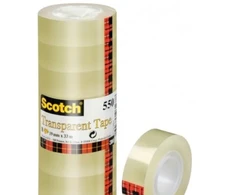 3M Scotch Office tape 550 skaidrioje folijoje 8 vnt.
