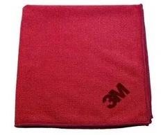 3M 7100087657, Mikropluoštas, Raudona, Skalbti skalbimo mašina, 95 °C, 360 mm, 360 mm