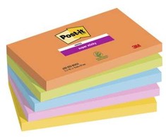3M 655-5SS-BOOS, Rectangle, Mėlyna, Žalias, Oranžinis, Rožinė, Geltona, Paper, 127 mm, 76 mm, 90 sheets