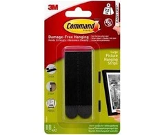 3M Juostelės remeliams kabinti COMMAND, L dydis, 4 poros