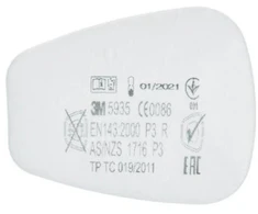 3M Filtras P3R dalelėms, 10 porų pakuotė, skirta 501