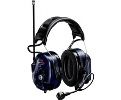 Apsauginės ausinės 3M Peltor WS LiteCom Plus; 33 dB; mėlynos