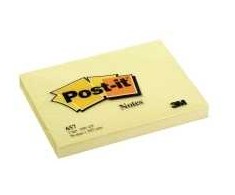 Post-it Karteczki samoprzylepne ® (657), 102x76mm, 12x100 kart., geltona (3M-7100290168)