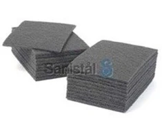 3M „Scotch-Brite“ popierius, 158 x 224 mm, pilkas, labai plonas