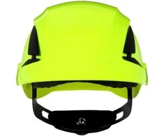 3M SecureFit X5514V-CE-4 Apsauginis šalmas, ventiliuojamas, su UV jutikliu, neoninės žalios spalvos, EN 397 (X5514V-CE-4)