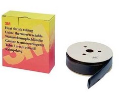 3M TE100034830 - Heat shrink tube - Juodas - 11 m - 2.4 mm - 135 °C