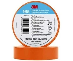 3M „Temflex el vinyltape 165“, oranžinė, 19 mm x 20 m, 1 vnt./pak.
