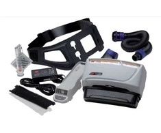 3M TR-600 serijos respiratorių komplektas su elektriniu varikliu, 3 filtrai, apsauga nuo smūgių, EN 12941, EN 12942, ISO 9001