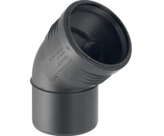 Geberit KOLANO SILENT-PP HT 40/45 SANIT.Juoda