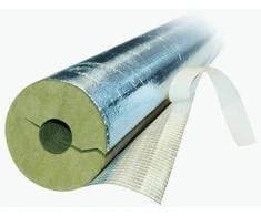 42x60 mm. Rockwool aliuminio dubenėliai su lipnia juosta