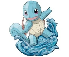 Dėlionė Puzzle 4D Build Pokemon Squirtle modelis 3D do złożenia