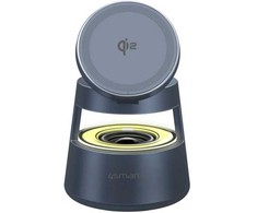 4smarts 541327, Vidaus, USB, Belaidis įkrovimas, Pilka