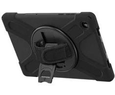 Pancerne etui su laikikliu 4smarts Rugged Case Grip do Samsung Galaxy Tab A11+ juoda