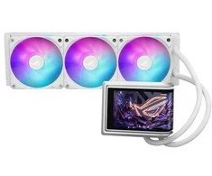 Asus ROG RYUO IV 360 ARGB Wht - viskas viename vandens aušinimas, 12 cm (baltas)
