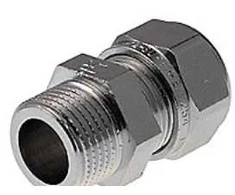 Aalberts integrated piping systemsBV Perkėlimas 1/2 - 15 MM M/np. - šakutė. Kompresinis prigludimas.