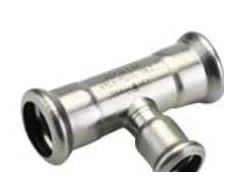 Aalberts integrated piping systemsBV VSH T formos detalė 76,1-54-76,1 mm - M formos dėklas XPress nerūdijančio plieno presui