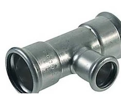 Aalberts integrated piping systemsBV VSH T formos detalė 76,1-28-76,1 mm - M formos dėklas XPress nerūdijančio plieno presui