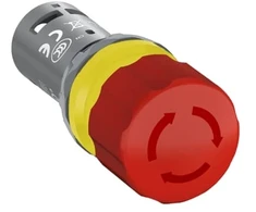 ABB CE3T-10R-02, Mygtukas, Raudonas, Plastikas, 30 mm, 73 mm, 30 mm