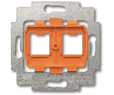 ABB BUSCH JAEGER BJ Tragring orangener Sockel 1819 Daten-Kommunikations-Technik