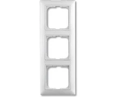 ABB-basic55 Rėmas, matinės baltos spalvos, 3 moduliai