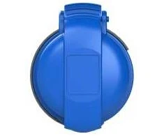 ABB 2CMA102003R1000, 2P+E, Mėlyna, 200 - 250 V, 16 A, 57 mm, 74 mm