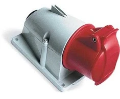 ABB CEE lizdas H6 400V 16A 4 polių viršutinis M20, IP44