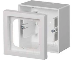 ABB 2TKA00000993, Balta, Plastikas, Termoplastikas, IP20, 80 mm, 80 mm, 54 mm