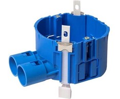 fix-pro ABB „Impressivo“ paklotas, 1 modulio, baltas, blizgus (RAL9016), su rėmeliu, 80x80x54 mm