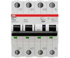 ABB Kombinuota relė C 25/0,03 6kA DS203NC C25 A30 (1 vnt.)