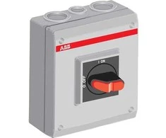 ABB Rozłącznik bezpieczeństwa 3P 16A 7,5 kW 1Z 0R IP65 OTP16T3M 1SCA022400R9910