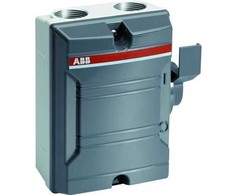 ABB Rozłącznik bezpieczeństwa izolacyjny 16A 3P w obudowie IP65 aliuminio LBAS316TPN 2CMA142430R1000