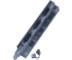 ABB Saugiklių jungiklio juosta DIN 001 afg. Nominali srovė A: maks. 160 Kabelio skerspjūvis: 10-95 mm² Montavimo plotis 70 mm