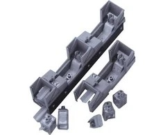ABB Saugiklių laikiklis DIN 2 1 vid. Nominali srovė A: maks. 400 Kabelio skerspjūvis: 150–240 mm² Montavimo plotis: 180 mm