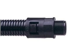 ABB AL28/M25/A/BL, juodas, nailonas, poliamidas, metrinis, M25, 28 mm, 152 mm