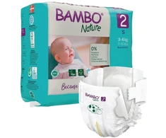 Abena Bleer, Bambo Nature 2, 3-6kg, pakuotė su 180 vnt.