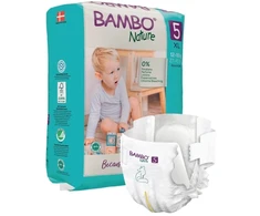 Abena Bleer, Bambo Nature 5, 12-18 kg, pakuotė su 132 vnt.