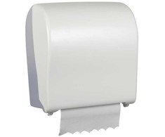 Abena Rankšluosčių ritinėlio dozatorius Pristine Autocut Max Ø19,5 cm B19,5-20,5 cm plastikinis baltas (vnt.)